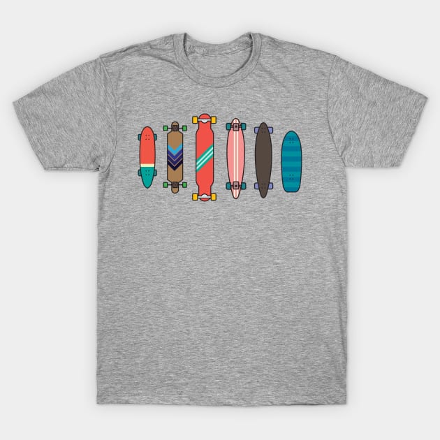 Longboard collection T-Shirt by Digster